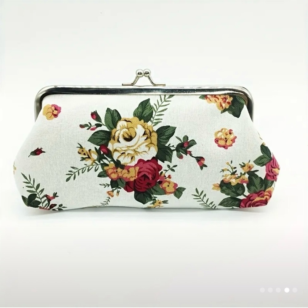 Floral Clutch Bag